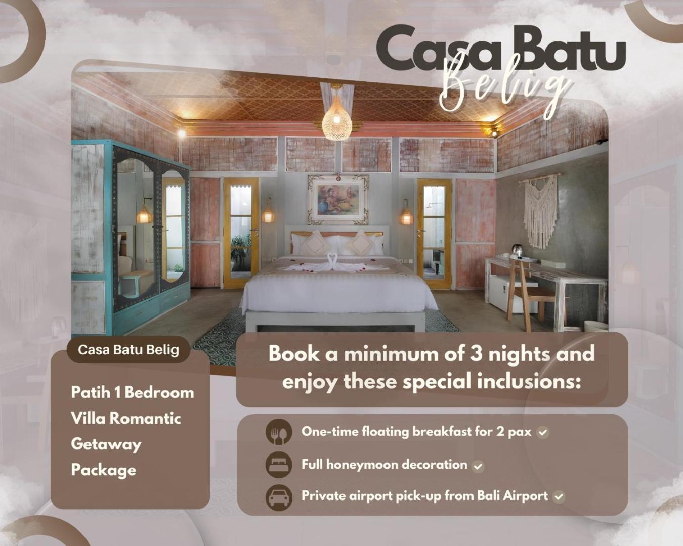 세미냑 Casa Batu Belig 빌라 외부 사진